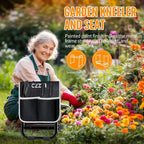 CZZXI Garden Kneeler and Seat, Wider and Thicker Kneeling Pad | Heavy Duty - Image 4