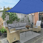 AsterOutdoor Sun Shade Sail Rectangle 6' x 10' UV Block Canopy - Image 8