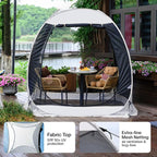 Alvantor Pop Up Screen House Tent, Instant Outdoor Gazebo - Image 5