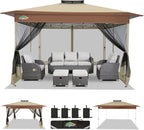 COBIZI 13x13 FT Pop up Gazebo on Clearance by COBIZI