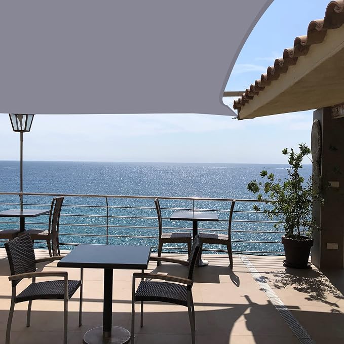 Neween Waterproof Sun Shade Sail Rectangle UV Block Canopy - Image 7