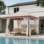 10' X 10' Waterproof Patio Gazebo by LAUSAINTHOME