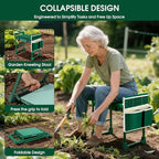 Garden Kneeler and Seat Heavy Duty 600LBS w/ Thicken Wide Soft Kneeling Pad | - Image 6