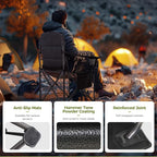 ALPHA CAMP Oversized Fully Padded Camping Chairs - Image 8