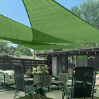 LOVE STORY Custom Size 10' x 15' x 18' Sun Shade Sail, Piquant Green | HDPE by LOVESTORY
