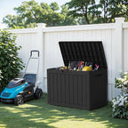 50 Gallon Outdoor Storage Box Waterproof Lockable Deck Boxes | UV Resistant - Image 6