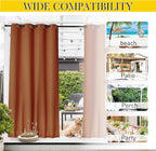 NICETOWN 2 PCs Waterproof Outdoor Curtains - Image 7