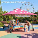 EAGLE PEAK 13x13 Pop Up Canopy Tent, Auto Extended Eaves, Heavy Duty Outdoor - Image 5