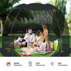 Alvantor Pop Up Screen House Tent, Instant Outdoor Gazebo - Image 5