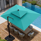 9' X 12' Cantilever Patio Outdoor Umbrella - Image 3