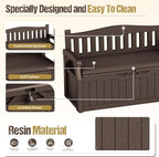 80-Gallon Outdoor Storage Bench - Image 6