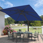 9' X 12' Cantilever Patio Outdoor Umbrella - Image 9