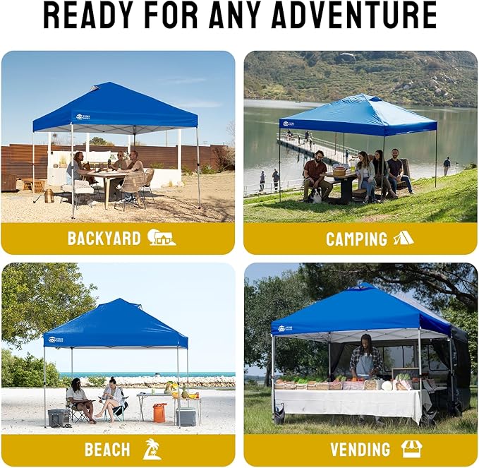 CROWN SHADES 10x10 Pop Up Canopy Tent - Image 5