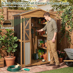 Extra Large Outdoor Storage Cabinet Weatherproof, Garden Shed - Image 3