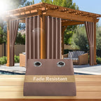 NICETOWN Fade Resistant Outdoor Curtains by NICETOWN