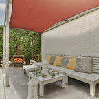 AsterOutdoor Sun Shade Sail Rectangle 8' x 12' UV Block Canopy - Image 8