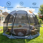 Alvantor Pop Up Screen House Tent, Instant Outdoor Gazebo - Image 3