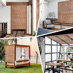 Reed Curtain, Bamboo Light Filtering Roller Shades - Image 7
