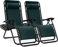 Best Choice Products Set of 2 Adjustable Steel Mesh Zero Gravity Lounge Chair by Unknown