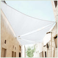 ColourTree 14' x 14' x 14' White Sun Shade Sail Triangle CTSLT14 by ColourTree