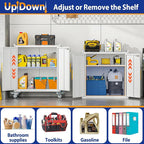 GAIOUS 35.6'' Tall Metal Garage Storage Cabinet - Image 3