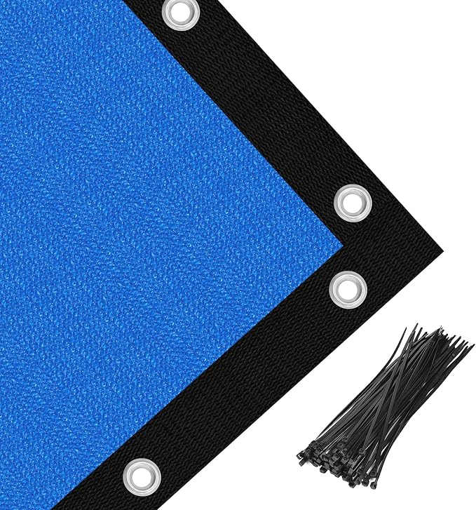 Amagenix 90% Pergola Shade Cover 10' X 12' Sun Shade Cloth - Image 6
