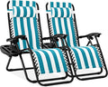 Best Choice Products Set of 2 Adjustable Steel Mesh Zero Gravity Lounge Chair by Unknown
