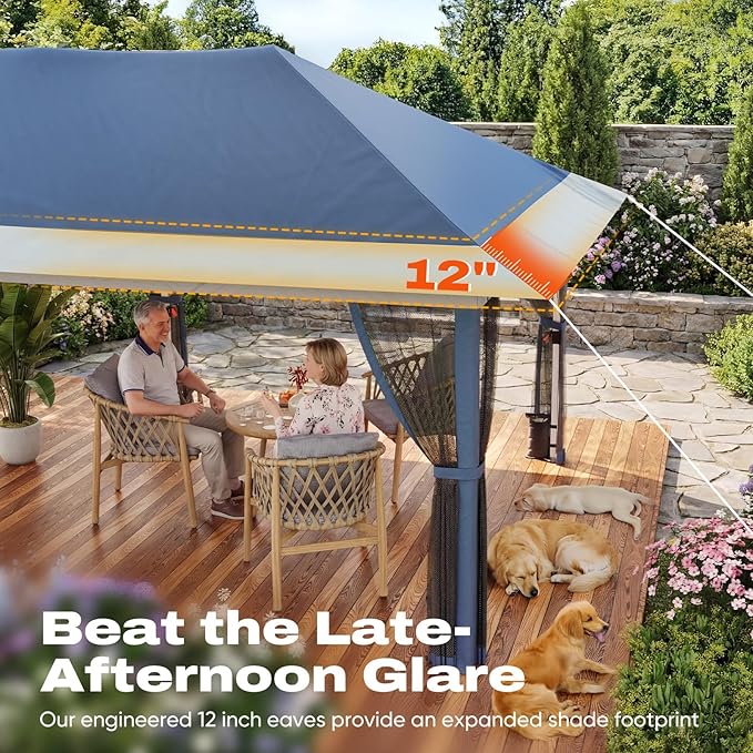 Quictent 10x20FT Pop Up Gazebo Canopy Tent - Image 5