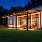 Aoxun 24’x10’ Gazebo for Patio, Gazebo Pergola - Image 8