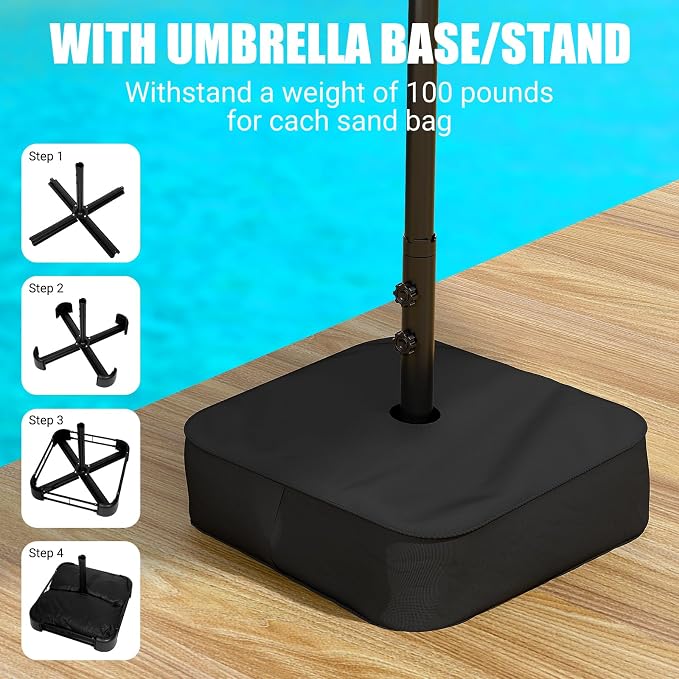 15FT Double-Sided Patio Umbrella - Image 7