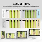 4 Panels Outdoor Stripe Curtains - Image 5