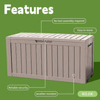 ROJIK Outdoor Storage Housing Deck Box - Image 3
