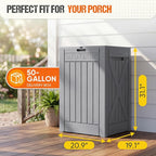 Flamaker 50 Gallon Deck Box, Package Delivery Storage Box - Image 7