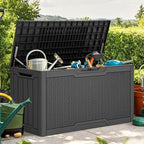 YITAHOME 80 Gallon Outdoor Storage Box | Large Water Resistant Resin Deck Box - Image 7