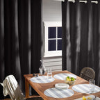 TOWN & COUNTRY BASICS Cabana Solid Heavyweight Indoor Outdoor Curtains - Image 6