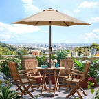 7.5 ft Patio Umbrella, Yard Umbrella, Outdoor Market Umbrella - Image 5