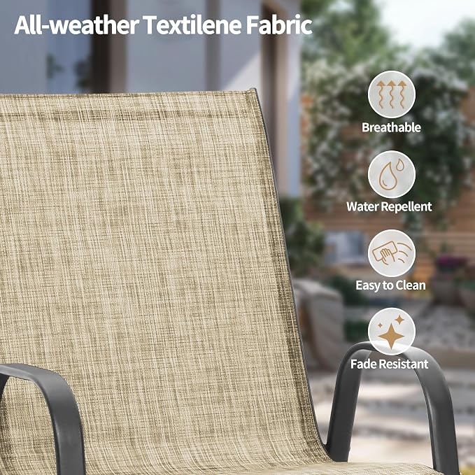 Patio Chairs Set of 4 - Image 7
