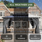Aoxun 12'x16' Hardtop Gazebo - Image 5