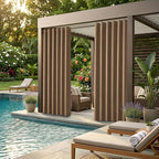 Waterproof Outdoor Curtain W84 x L84 - Image 2