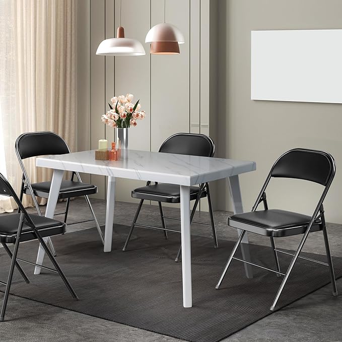 VINGLI 8 Pack Folding Chairs - Image 2
