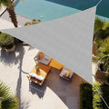 Shade&Beyond Customizable Shade Sail 22'X22'X22'Triangle Sunshade Canopy by ShadeBeyond