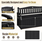 80-Gallon Outdoor Storage Bench - Image 6