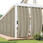 Gazebo Curtains Outdoor Waterproof 6 Panels, Porch Sun Shade | Weatherproof & by RichSets