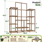 EnHomee 62.2" Large Plant Stand - Image 8