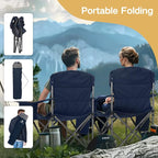 ALPHA CAMP Oversized Fully Padded Camping Chairs - Image 9