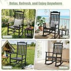EFU Outdoor Rocking Chairs Set of 2 - Image 7