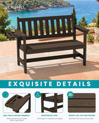 SERWALL HDPE Outdoor Bench - Image 4