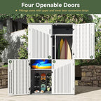 Aoxun 64 Cu.Ft Resin Storage Shed - Image 7