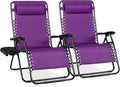 Best Choice Products Set of 2 Extra Wide Adjustable Steel Mesh Zero Gravity by Unknown