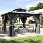 Aoxun 12'x12' Hardtop Gazebo by Aoxun